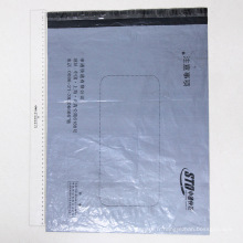 Vente en gros imprimé sac postal Mailing gris